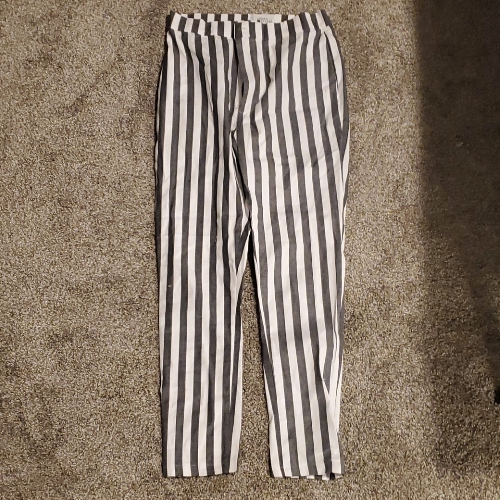Urban outfitters striped skinny pants 10